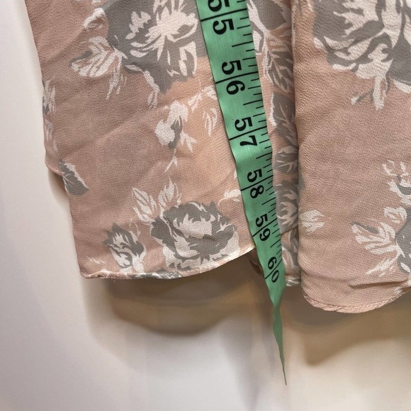 Lovers & Friends Taylor Maxi Dress Floral Blush Pink Size 0 - Picture 8 of 10